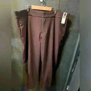 Women’s Mondetta Fleece Lined Tailored Plum Pants Size 16